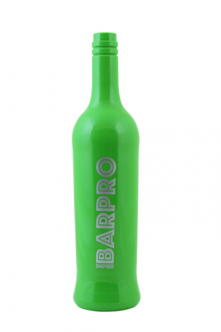 Пляшка для флейрингу зеленого  кольору H 30 см BARPRO ( шт )